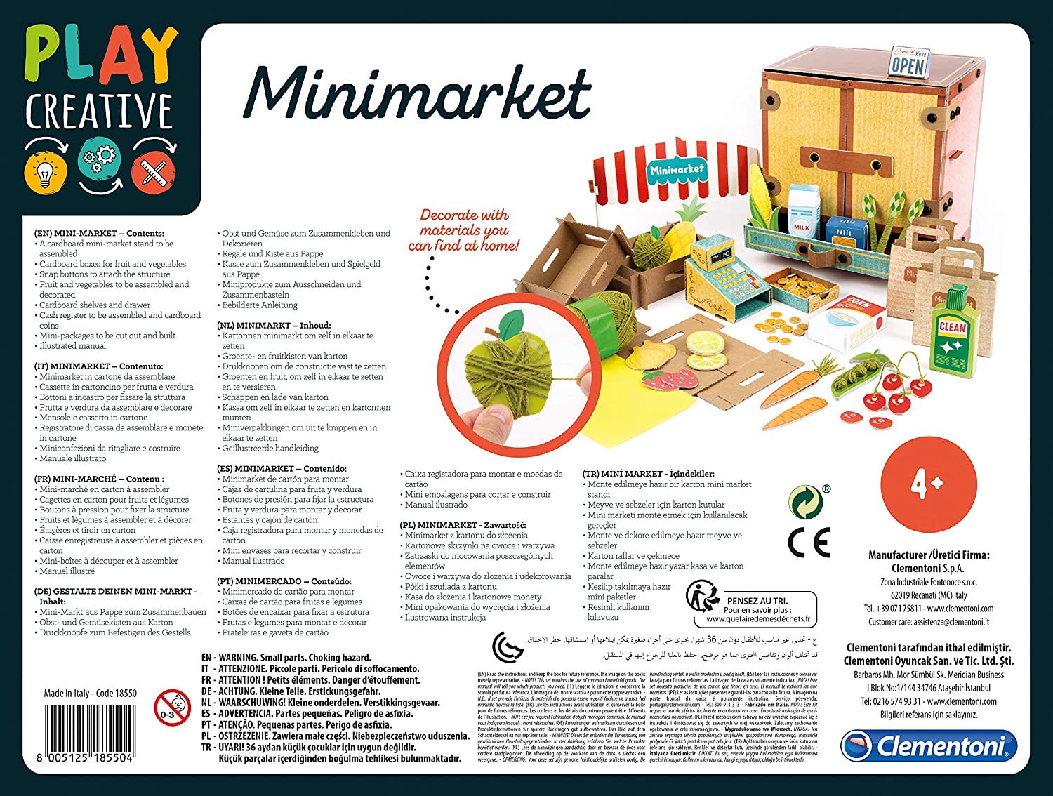 Clementoni Minimarket, Multicolor, Mittel - Image 3