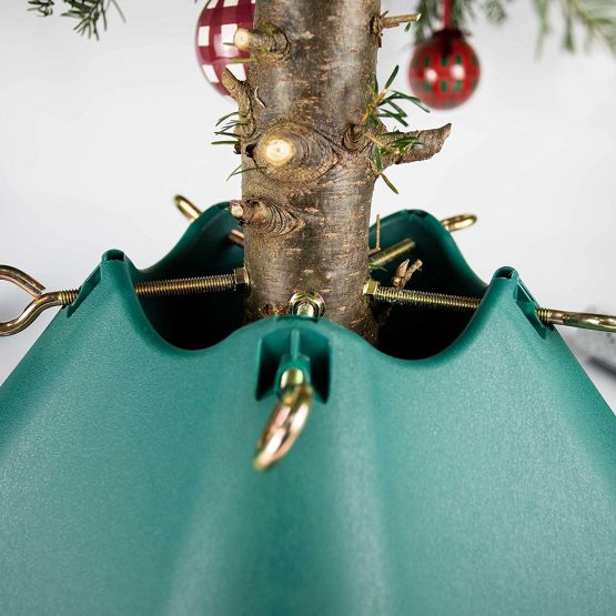 Bosmere Christmas Tree Stand for Trees up to 6 Feet with up to 4.75 Inch Trunk, G470 Green - Image 2