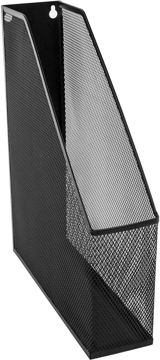 OSCO Mesh Magazine Rack - Silver - Image 2