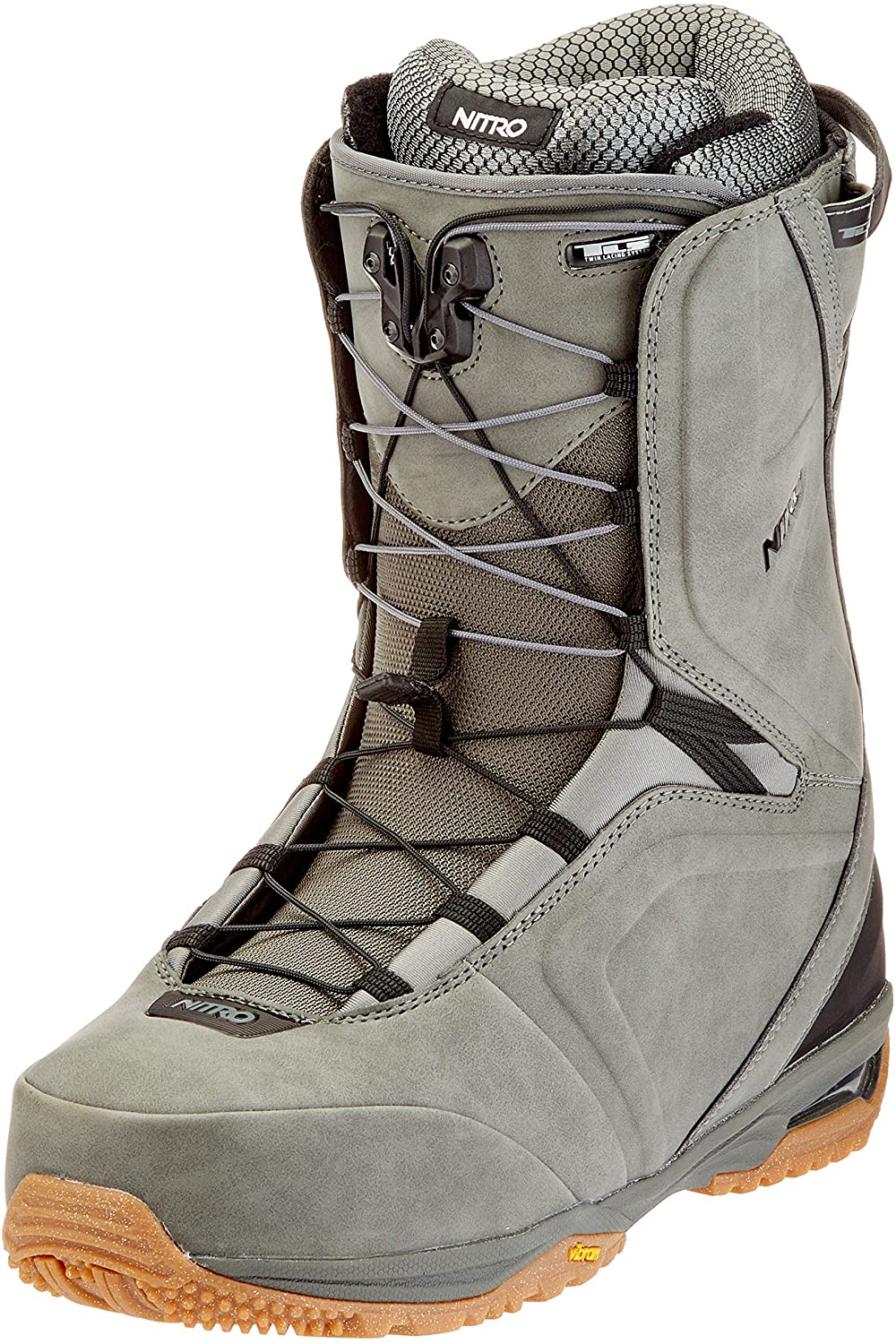 Scarpa Da Snowboard Nitro Lava Clicker TLS '20 - Sistema Clicker, Allacciatura Rapida, Per Freeride