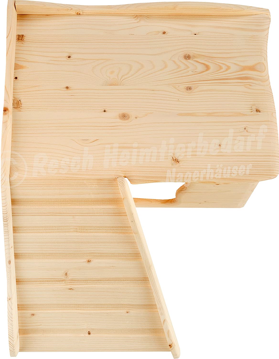 Resch No22 "Feel-good" house Grossglockner Natural solid wood made of spruce / with Stairs to the terrace / two large entrances and Rounded Corners - Image 4