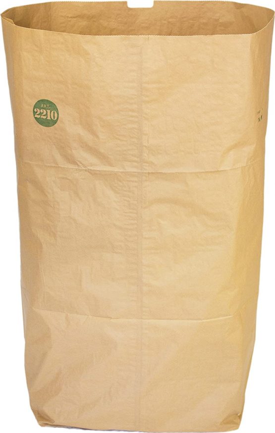 Alina 8 x 240L Compostable Paper Wheeled Bin Bag/Garden Compost Sack