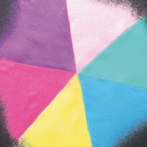 Baker Ross Pastel Coloured Sand Bags, Creative Art and Craft Supplies for Kids to Make and Decorate (12 Pack), AT407
