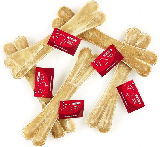 Classic Pet Products Rawhide Pressed Knuckle Bone for Dogs, 265 mm, Pack of 10 - Image 2