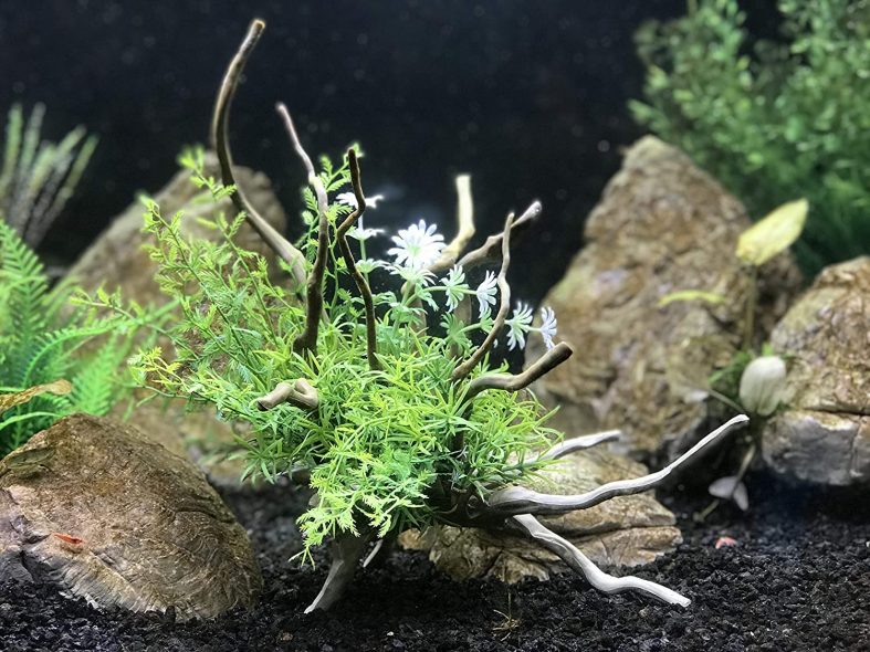 BEGONDIS Aquarium Decorations Fish Tank Artificial Water