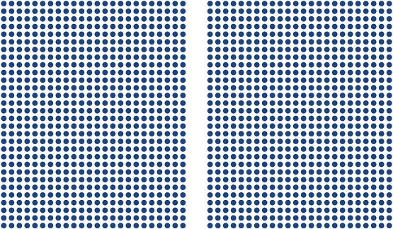 1440, 5 mm, blue, PVC, Weatherproof, CODING DOTS CIRCLES DOTS Sticker - Image 3