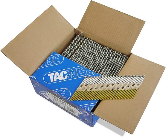 Tacwise 1121 3.1 x 75mm CE/12 Micron Galvanized Ring Strip Nails (2200 Pieces)