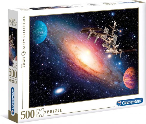 Clementoni - 35075 - Collection Puzzle - International Space Station - 500 pieces - Made in Italy - Jigsaw Puzzles for Adult