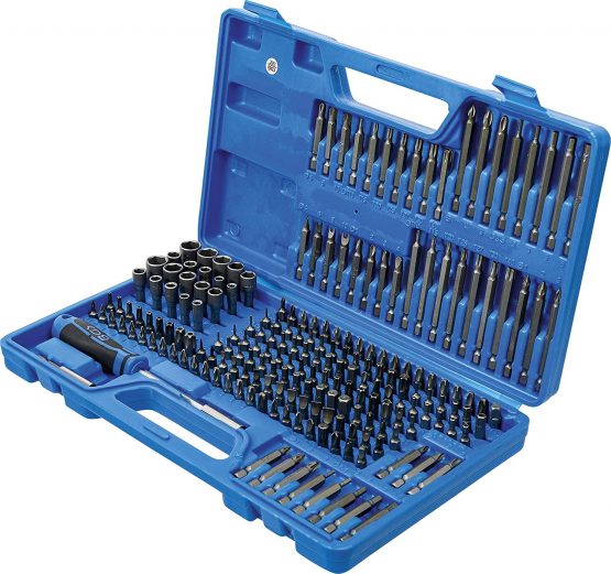 BGS 20103 | Universal-/Sicherheits-Bit-Satz | Antrieb Außensechskant 6,3 mm (1/4") | 208-tlg Security Set, Drive External Hexagon 6.3 mm (1/4 inch), 208 Pieces - Image 3
