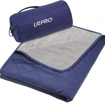 URPRO Waterproof Warm Fleece Outdoor Blanket Extra Large Lightweight Portable with Carry Bag for Stadium, Picnic, Camping, Beach, Dogs, Sofa