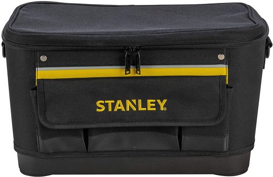 STANLEY 600 Denier Rigid Multi-Purpose Tool Bag, Pocket Storage Organiser for Tools and Small Parts, 16 Inch, 1-96-193 - Image 4