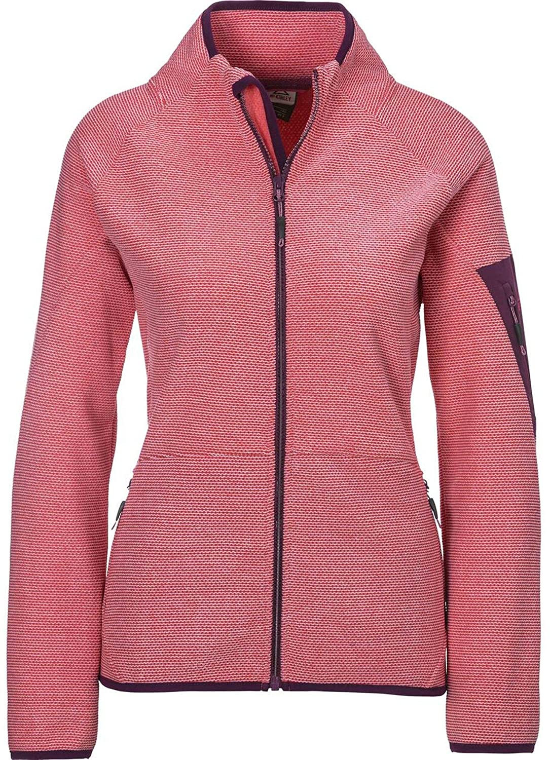 Mckinley Tallac Under Jacket Women's Under Jacket - Melange/Red, 48, Mélange/Red