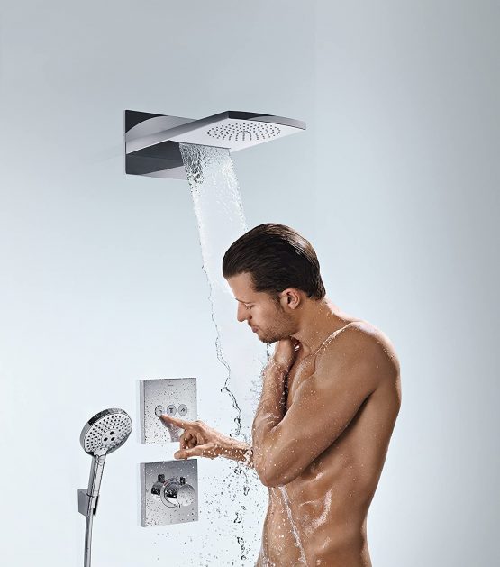 hansgrohe ShowerSelect valve for 3 outlets, chrome 15764000 - Image 4