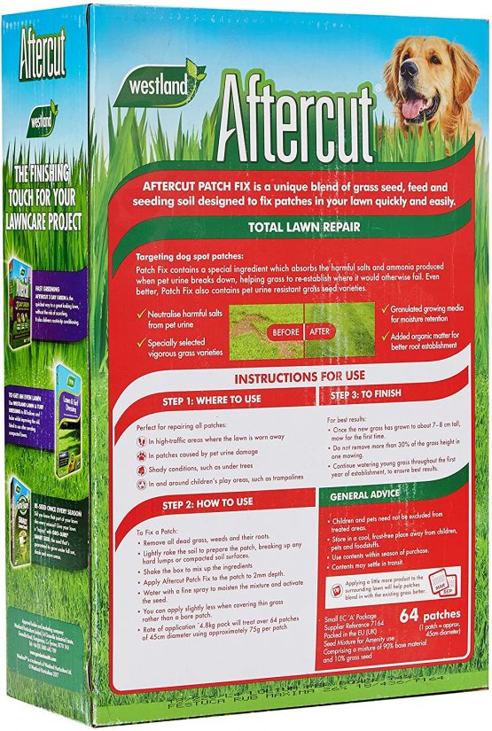 Aftercut Lawn Patch Fix, 64 Patches, 4.8 kg - Image 2