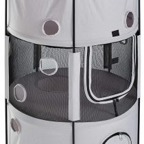 WeRChristmas Foldable Cat Playing House - Light Grey