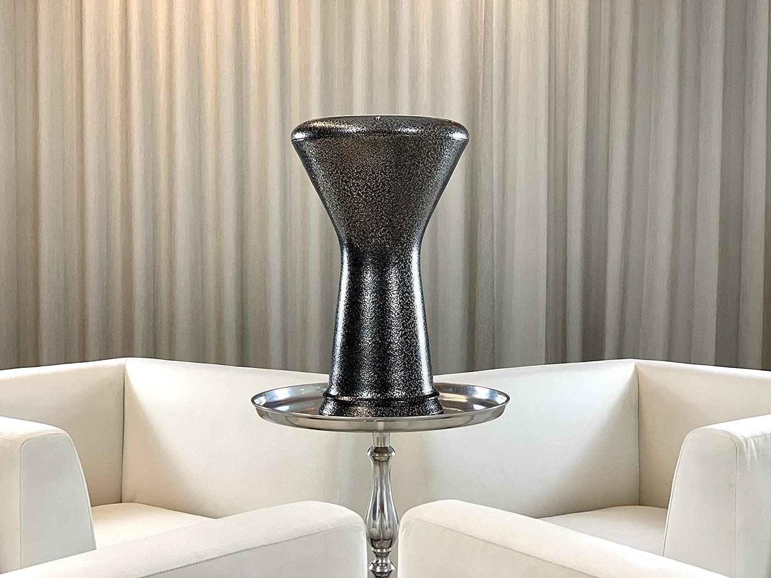 The Silver EntryLevel Darbuka by Gawharet El Fan (World Percussion