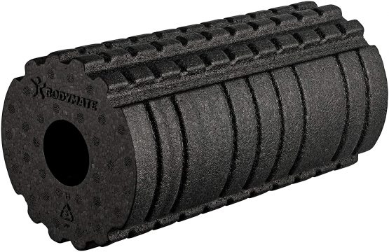 BODYMATE Active medium-hard foam roller with free E-Book - 30 x 15 cm or 45 x 15 cm - With Activating Surface Structure - Image 2