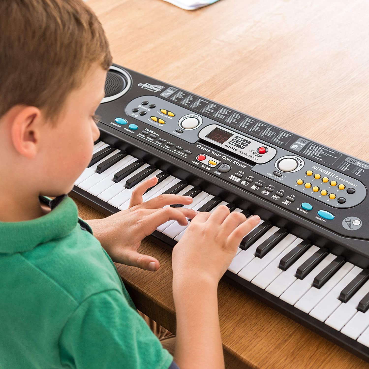 Academy of Music, Black, 54 Key Keyboard - Image 3