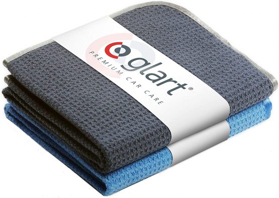 Glart 443TPO 3 Super Absorbent Microfibre Thick Plush Cloths 40 x 40 cm + Glart 2-Piece Set of Microfibre Cloths, 40 x 40 cm - Image 3