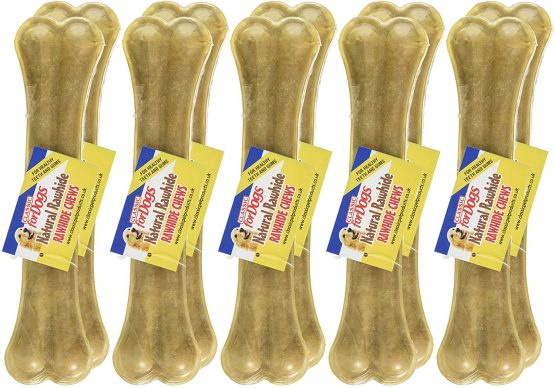 Classic Pet Products Rawhide Pressed Knuckle Bone for Dogs, 265 mm, Pack of 10 - Image 4