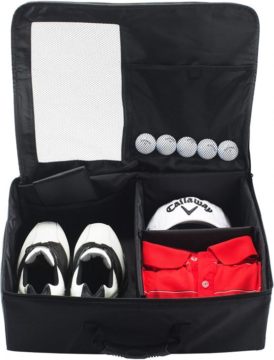 Callaway Trunk Locker Compact Shoe and Kit Valet - Black - Image 2