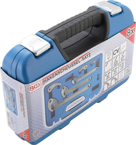 BGS 8542 | Hook Wrench Set | 35 - 120 mm | 8 pcs. - Image 2