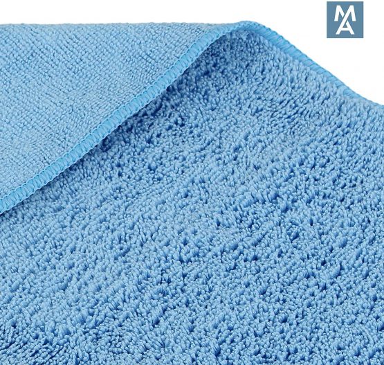 Microfibre Polishing Cloths x 5 - 350gsm, 40cm x 40cm, Car Cleaning, Detailing, Drying Towel, Waxing (5) - Image 3
