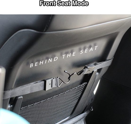 Drive Auto Products Car Boot Organiser (Gray) - Storage with Tie Down Straps, Best for Tidy Auto Organization & Boot Bag Maintenance, Non-Slip Secure Travel Tote is Foldable - Image 3