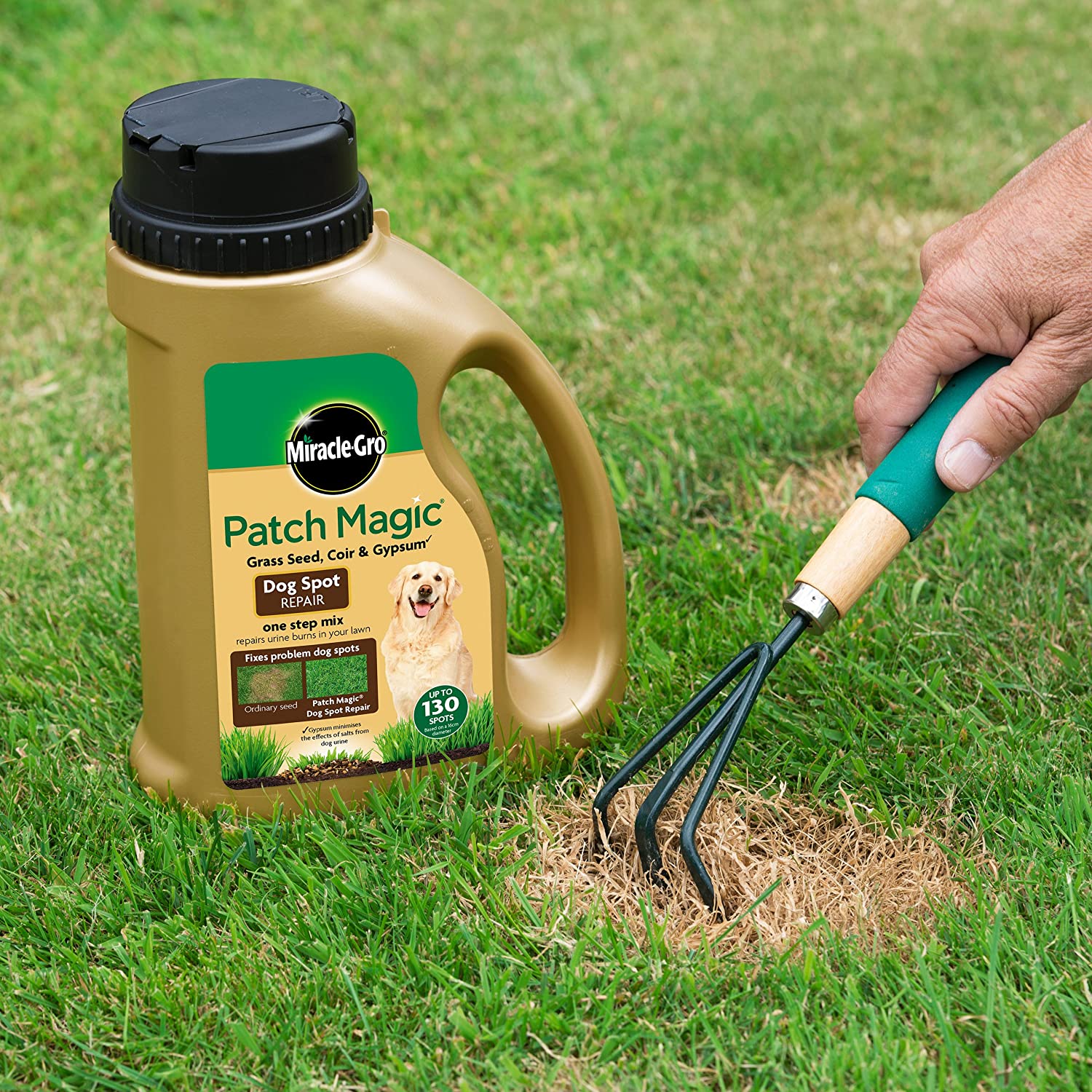 Miracle-Gro Patch Magic Dog Spot Repair 1293 g, 1.2 kg - Image 3